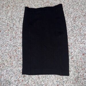 H&M Basic Black Pencil Skirt – XS | Stretch Work / Casual Essentials